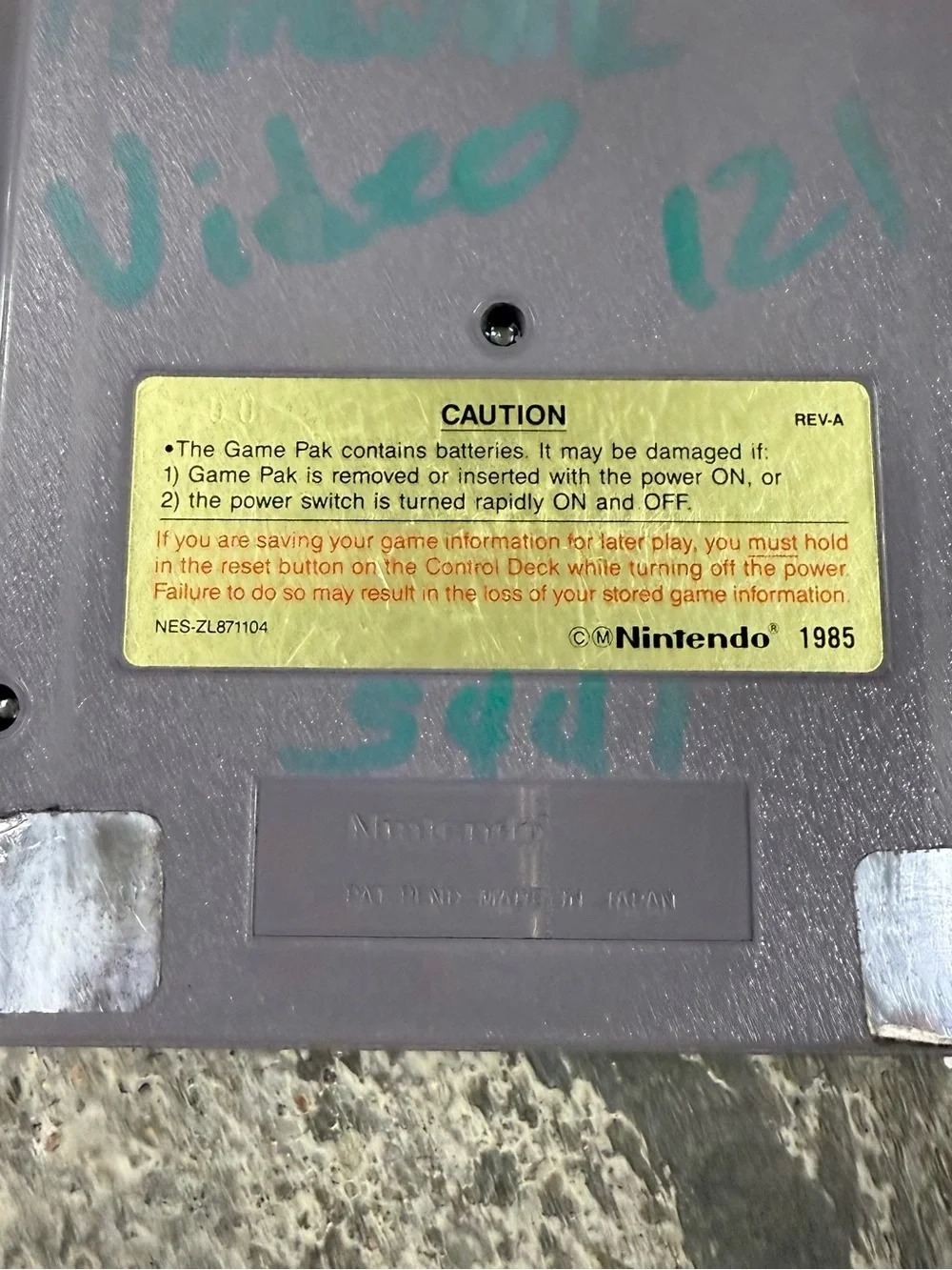 Tecmo Super Bowl Nintendo NES 1991 Authentic Tested Football